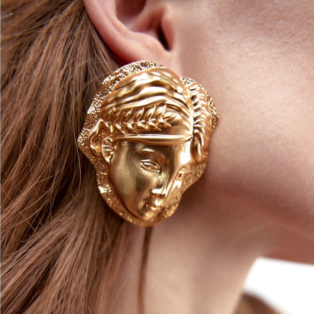 Zara Face Earrings